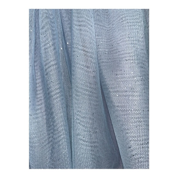 LILT Girls' Little  Denim to Mesh Dress 100% Cotton size 10/12 - Picture 3 of 9